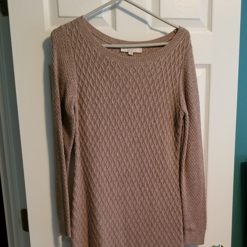 Loft sweater knit dress
